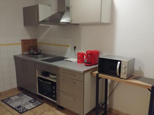 Dapur atau dapur kecil di Caroline