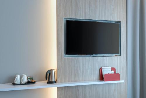 TV a/nebo společenská místnost v ubytování Holiday Inn Express - Siegen by IHG