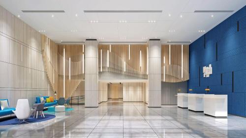 Posezení v ubytování Holiday Inn Express Shanghai Jiading New City by IHG