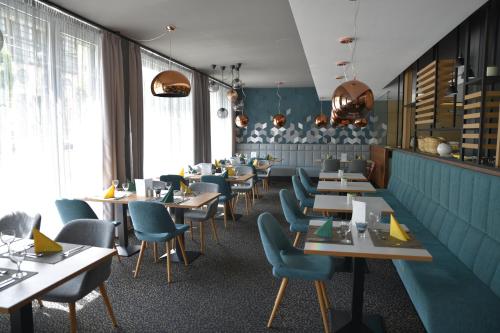 Restoran atau tempat makan lain di Holiday Inn - Salzburg City, an IHG Hotel
