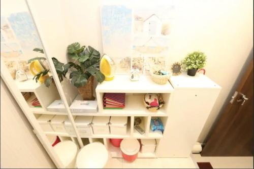 東京にあるKamiya TK Building 201の植物棚