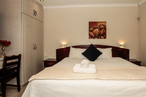 Cama o camas de una habitación en Addis Bed and Breakfast