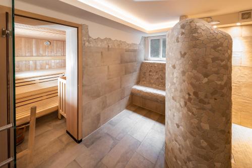 Koupelna v ubytování Hotel Hof Tütsberg