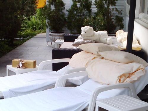 Zona de estar de Hotel Vergeiner