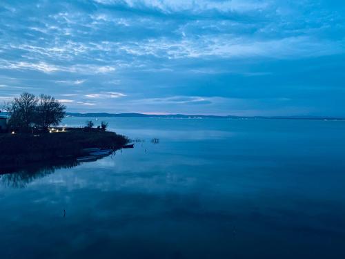 a view of a large body of water at Royal Mediterran in Siófok