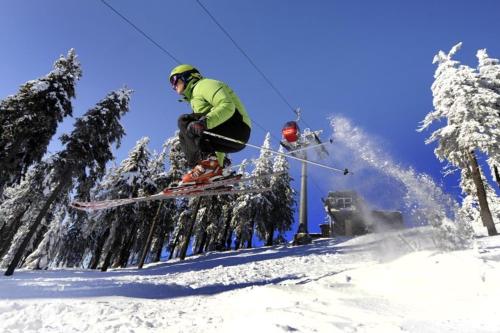 Lyžování v apartmánu nebo okolí