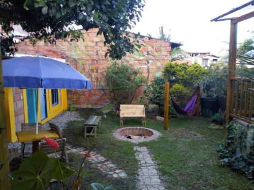 Zahrada ubytování Hostal Macondo Inn