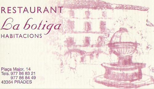 Hotel La Botiga (İspanya Prades) - Booking.com