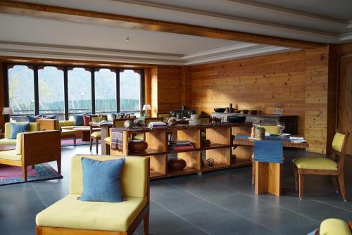 Ruang duduk di The Postcard Dewa, Thimphu, Bhutan