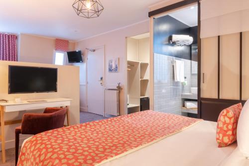 Μια τηλεόραση ή/και κέντρο ψυχαγωγίας στο Hotel 29 Lepic