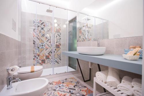 Kúpeľňa v ubytovaní Donna Isa B&B
