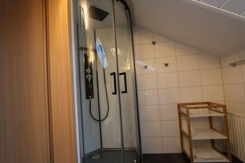 Koupelna v ubytování Haus Anne