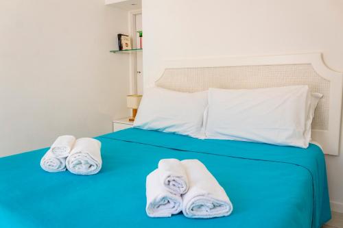 Posteľ alebo postele v izbe v ubytovaní Casa sole mio