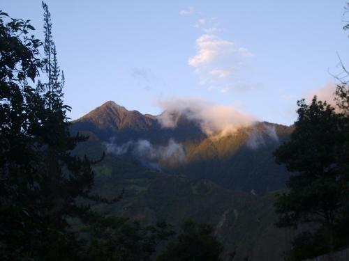 Paisaje cerca de este chalet de montaña