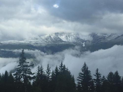 L'établissement les Arcs 1800 en hiver