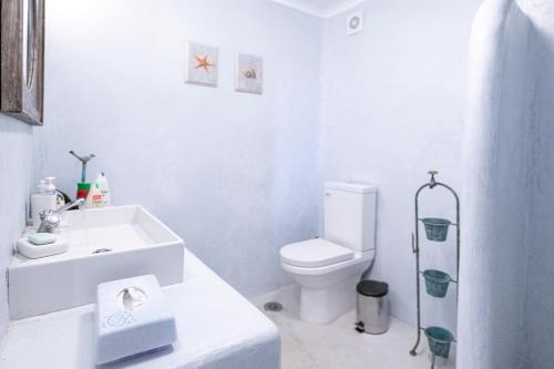 Koupelna v ubytování "Anemoskala" Cycladic Traditional House