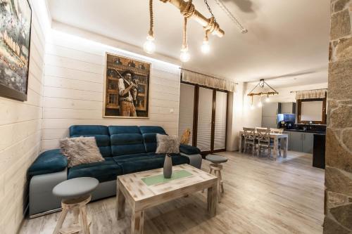 Χώρος καθιστικού στο Złota Sowa - Ostoja Bukowinki