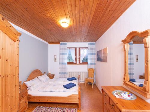 Postel nebo postele na pokoji v ubytování Bartleshof