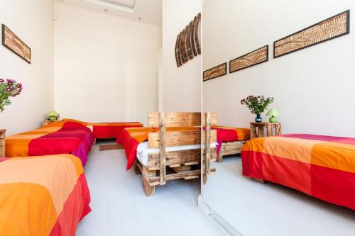 Posteľ alebo postele v izbe v ubytovaní Jozsef63 Apartment