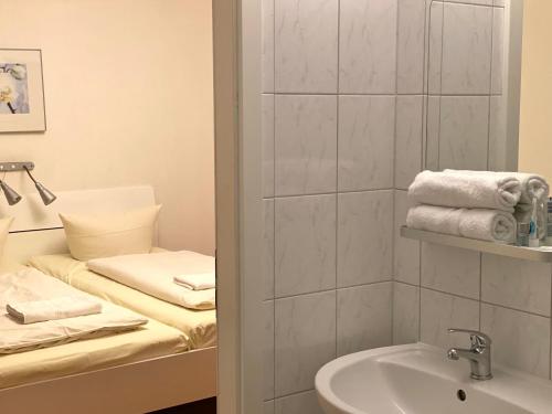 Koupelna v ubytování Hotel Arena Rooms - Berlin Mitte