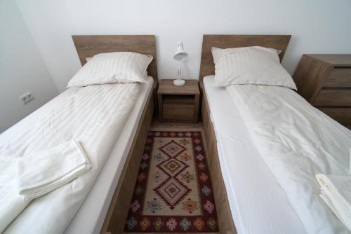Letto o letti in una camera di Ottoman castle