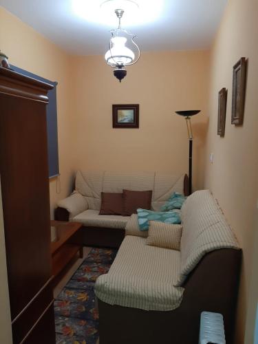a living room with a couch and a couches at BERGANTIÑOS 41,1º izd in Ponteceso