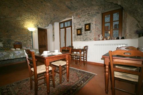Posezení v ubytování B&B Castello Malaspina di Tresana