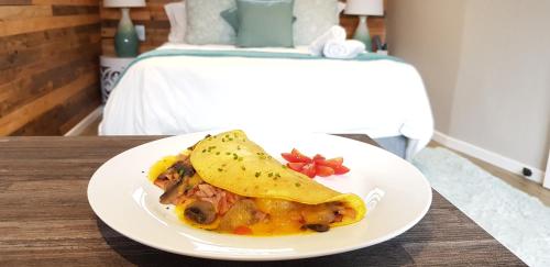 Comida en el bed and breakfast o alrededores
