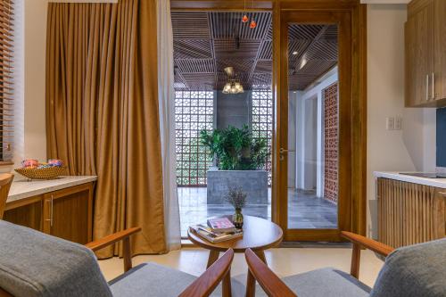 Et opholdsområde på Daisy Boutique Hotel