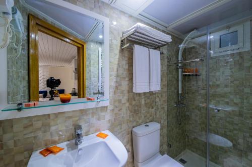 
Salle de bains dans l'établissement Marrakech Inn Appart-hotel & Pool
