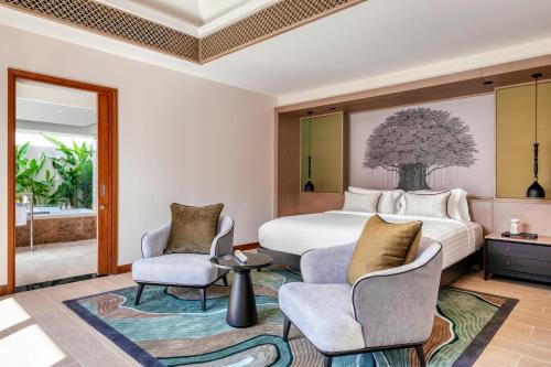 Banyan Tree Phuketにあるシーティングエリア