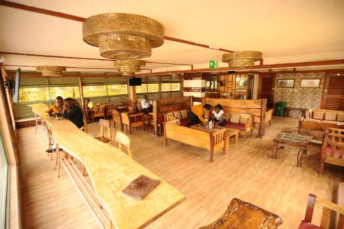 Χώρος καθιστικού στο Kenya Comfort Suites