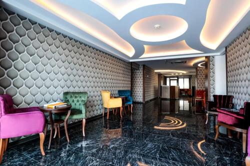 Posezení v ubytování CABA HOTEL &SPA
