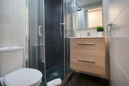 Et badeværelse på Tendency Apartments 8