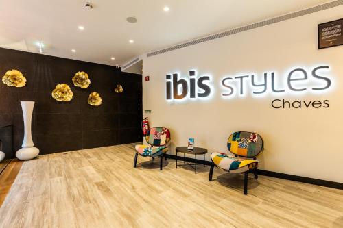 
The lobby or reception area at ibis Styles Chaves
