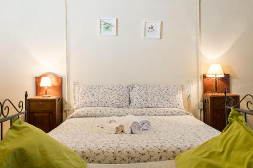 Cama o camas de una habitación en Agriturismo Le Baccane