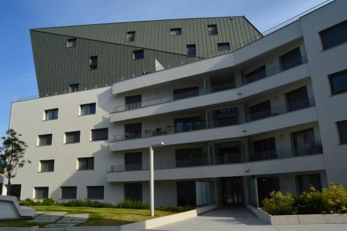 Budova, kde se apartmán nachází