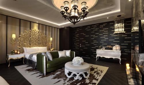 Posezení v ubytování Taichung Ease Motel
