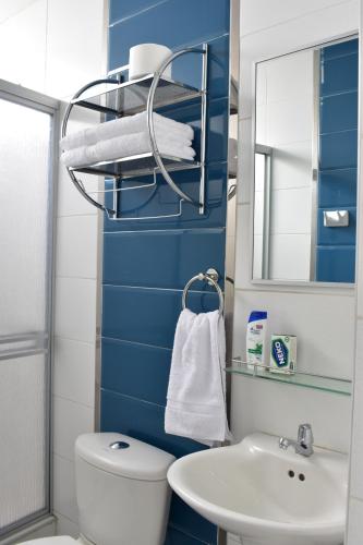 Koupelna v ubytování MUNAY TTIKA Hoteles