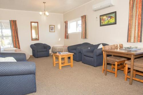Zona de estar de Greymouth Motel
