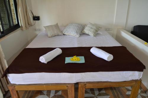 Cama o camas de una habitación en Talpona Paradise Beach House