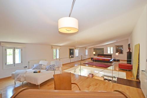 Posezení v ubytování Camamila House