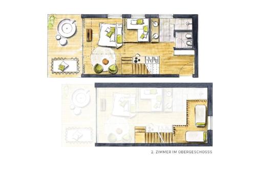 Pelan lantai bagi Farmhouse Torgglerhof