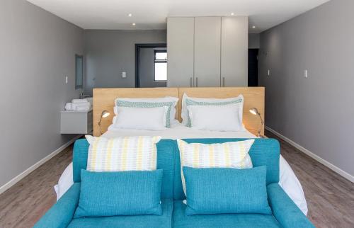 Χώρος καθιστικού στο Sky Blue Guest House