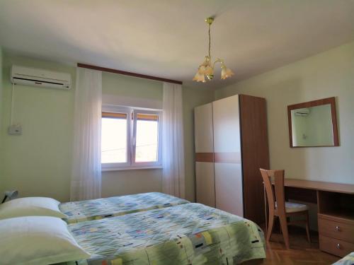 Postel nebo postele na pokoji v ubytování Apartments Nemira