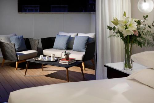 Hyatt Regency Hesperia Madridにあるシーティングエリア