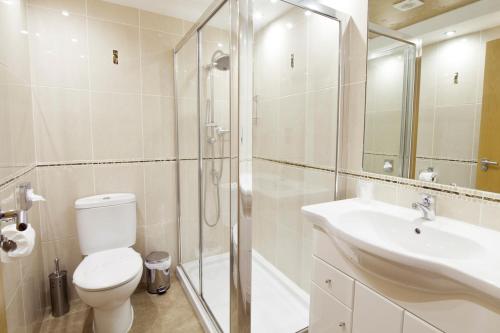 Koupelna v ubytování Queens Mansions: Clitheroe Suite