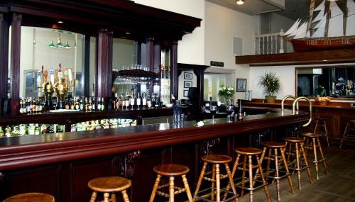 Lounge atau bar di Victorian Inn