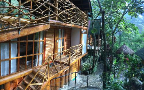 Балкон или терраса в Eco Quechua Lodge