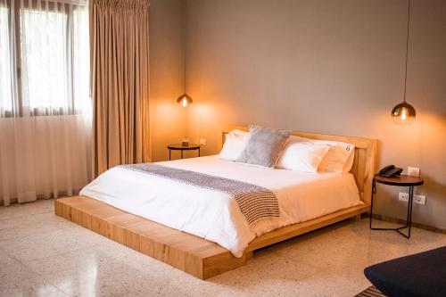 Cama o camas de una habitación en Il Buongustaio